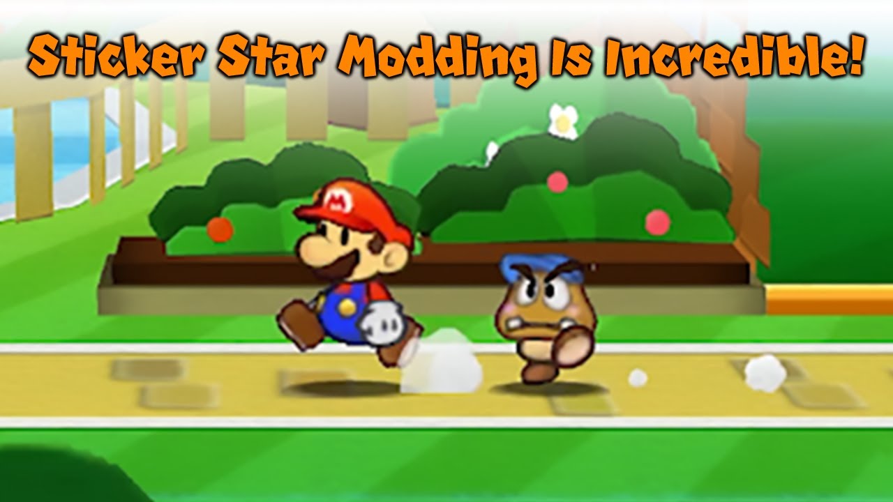 Sticker Star Modding Is Incredible