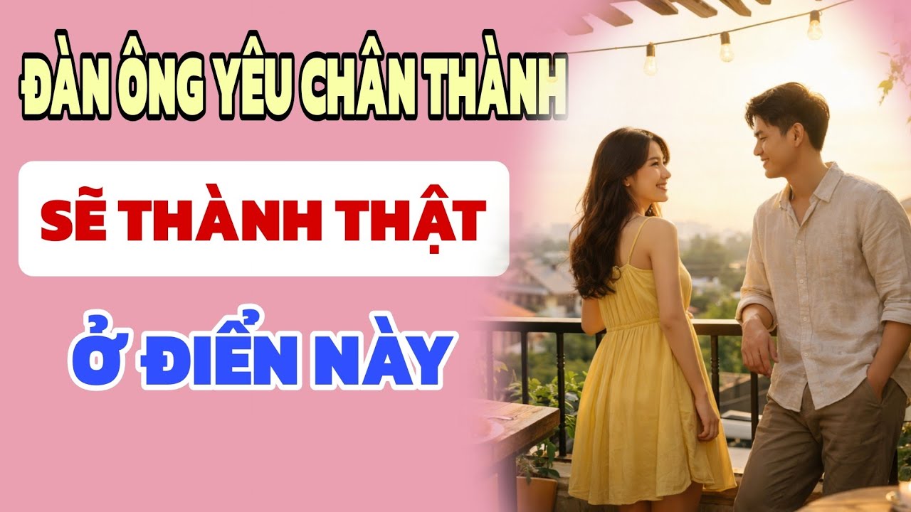 Đàn ông yêu chân thành sẽ thành thật ở điểm này - Nghe Và Ngẫm