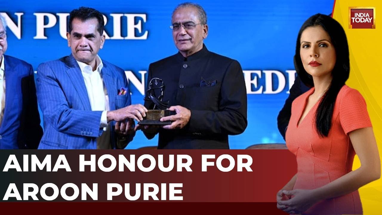 AIMA Honour For India Today Group Chairman, Editor-In-Chief Aroon Purie