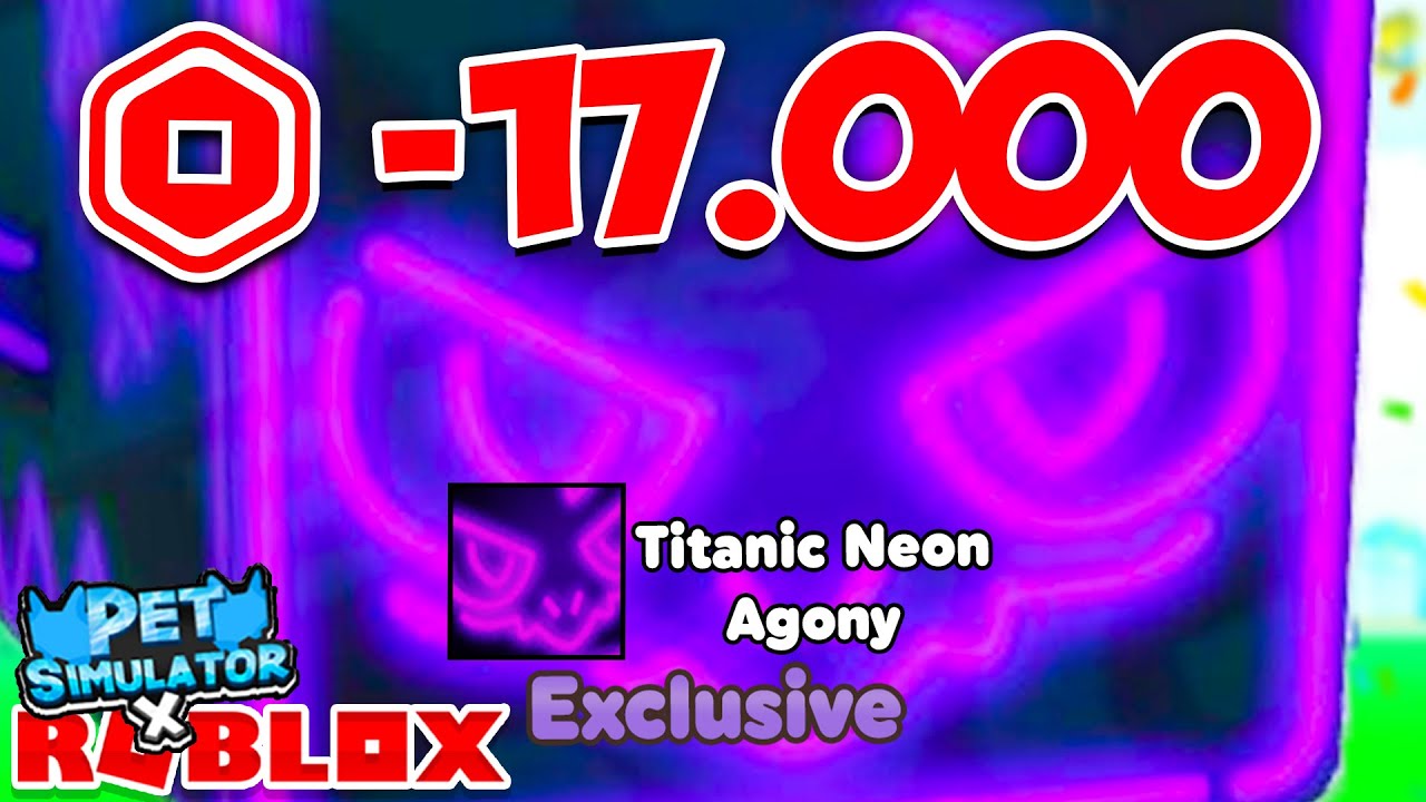 Wydałem 17.000 Robux W Pet Simulator X I Zdobyłem To... (Roblox)
