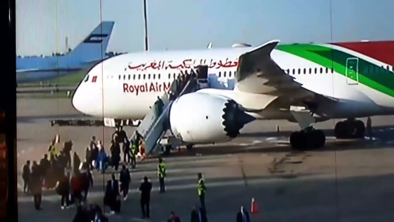 عودت المنتخب المغربي من قطر 🇲🇦واستقباله بفرحة كبيرة
