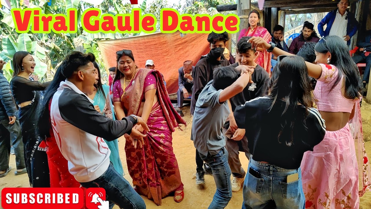 Viral Gaule Dance | Bihe ko ramailo dance🤗❤️🇳🇵