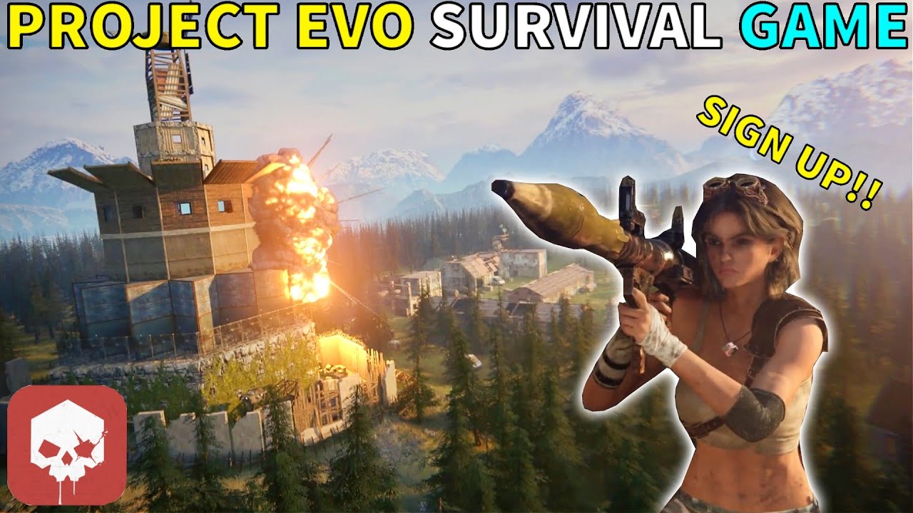 PROJECT EVO NEW SURVIVAL GAME || REGISTER FOR BETA VERSION || OneClue Gaming