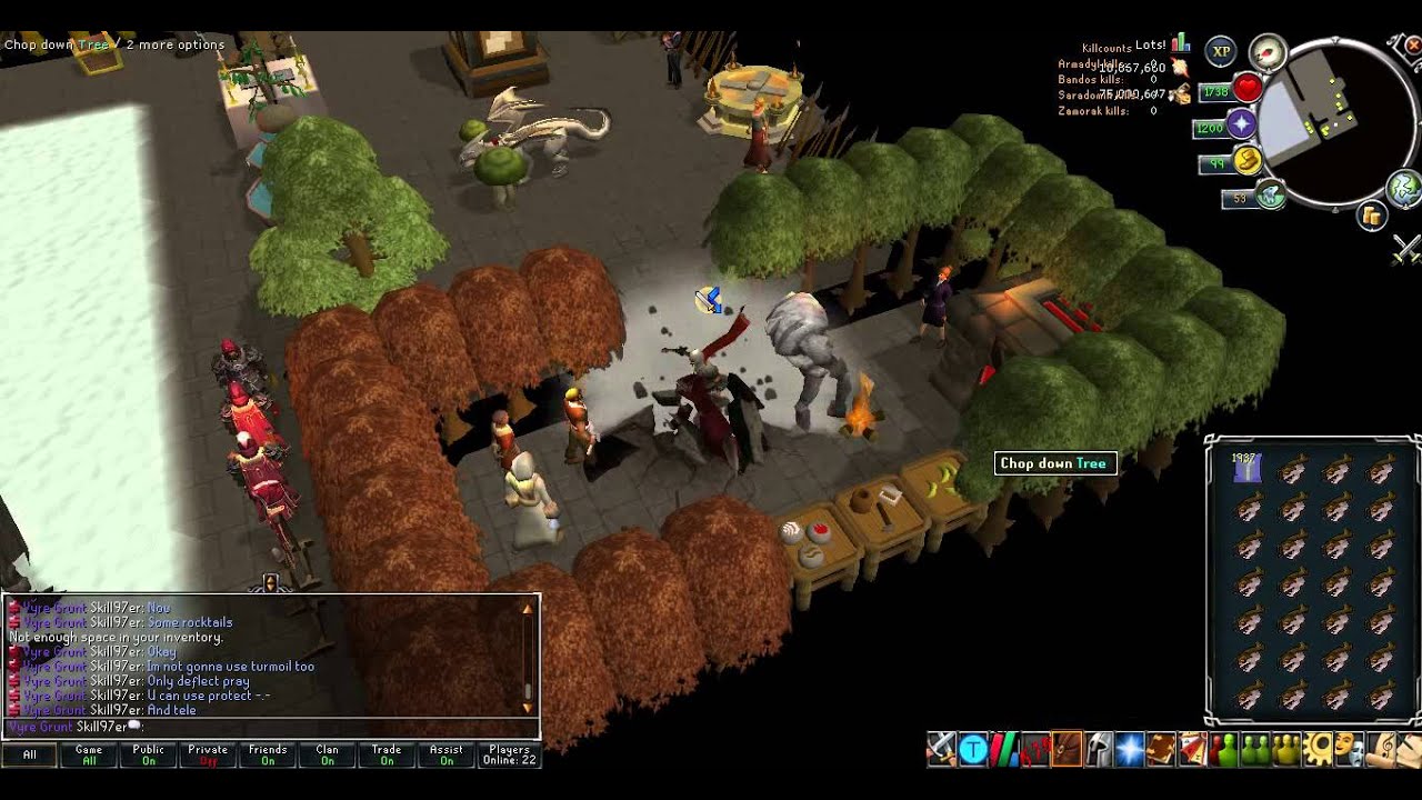 Oldscape 742 Titan luring guide -Godwars-