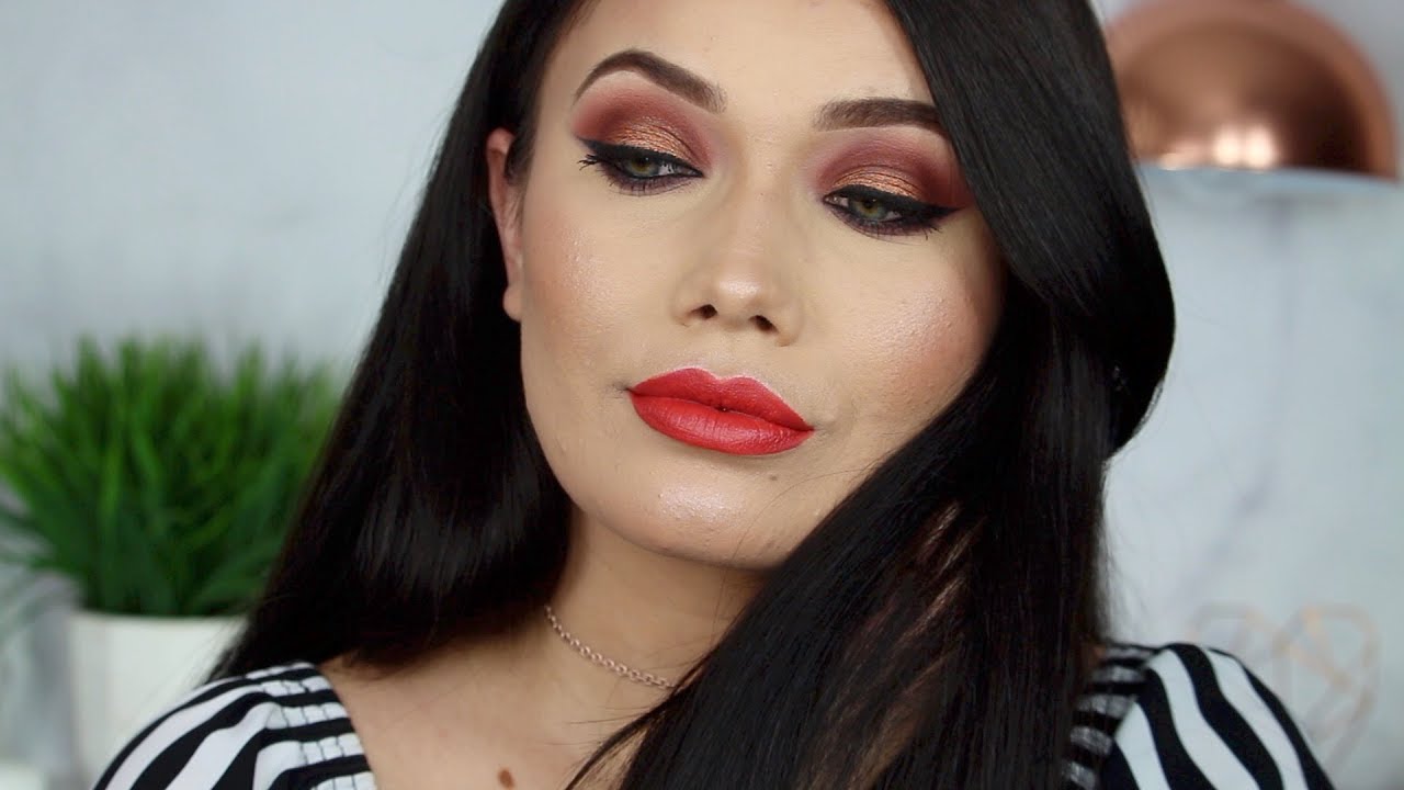 Holiday Makeup Tutorial + Swatches | Sigma Beauty Warm Neutrals Volume 2 Palette