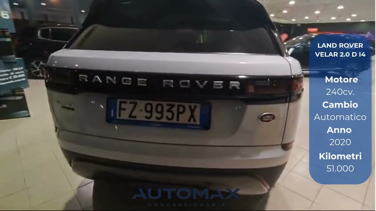 LAND ROVERVELAR 2.0 D I4
