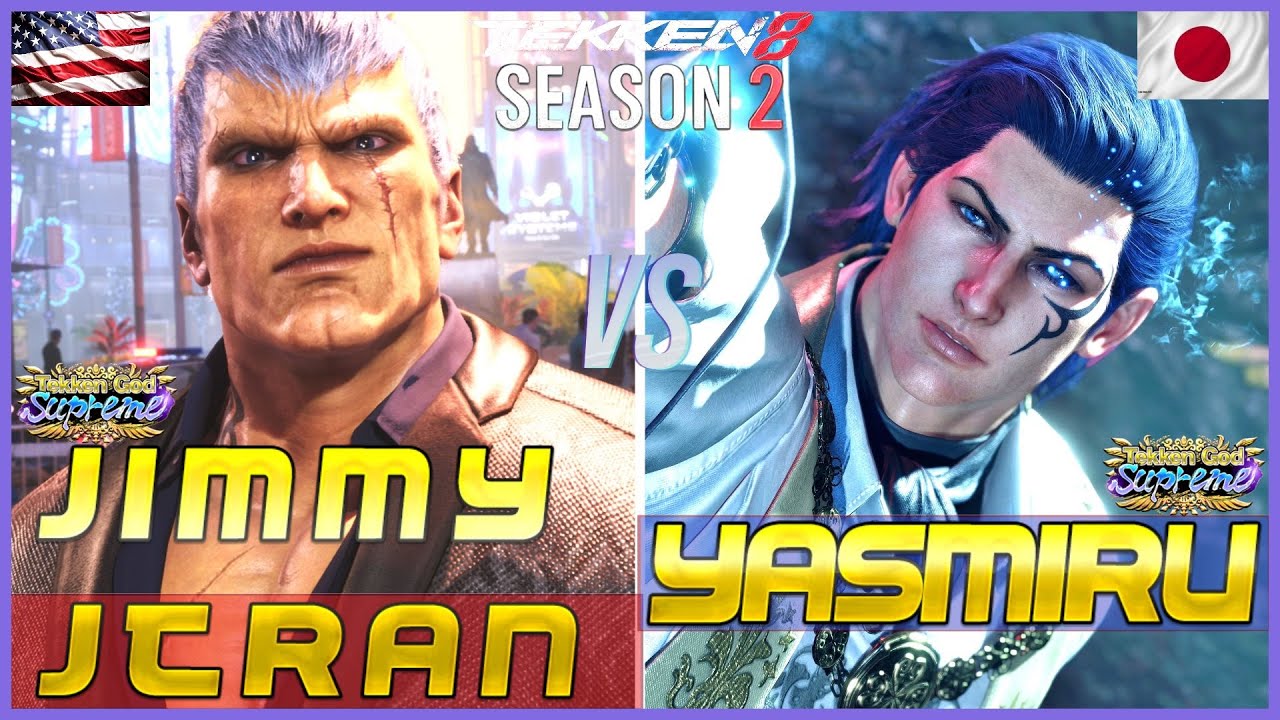 Tekken 8 (ver.2.01) ▰ JIMMYJTRAN (Bryan) Vs YASAMIRU (Claudio) ▰ High Level Gameplay