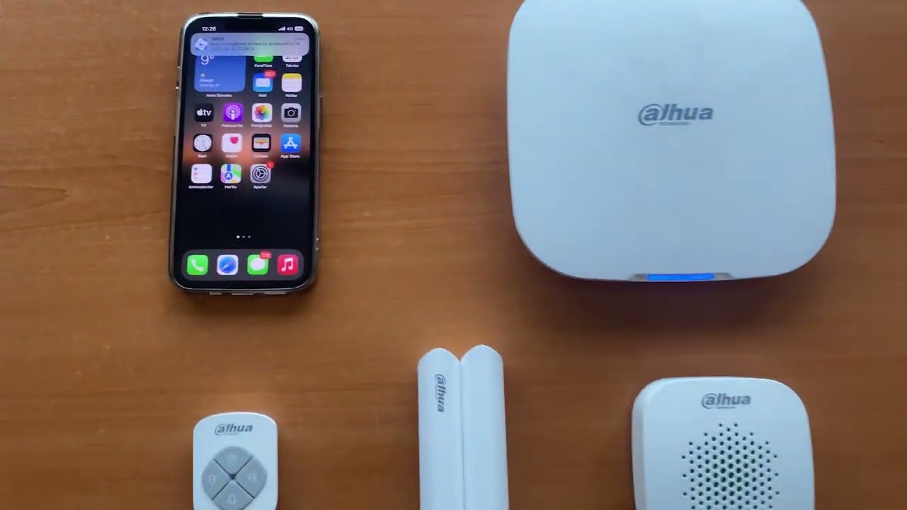 Dahua Kablosuz Alarm Paneli Kurulumu