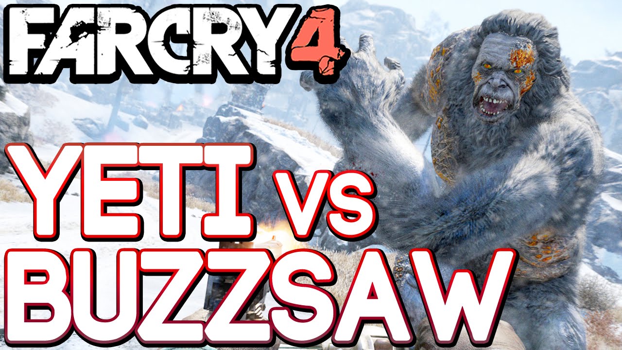 EASY way to get the Buzzsaw in Far Cry 4 Valley of the Yetis DLC - BEST GUN IN THE GAME