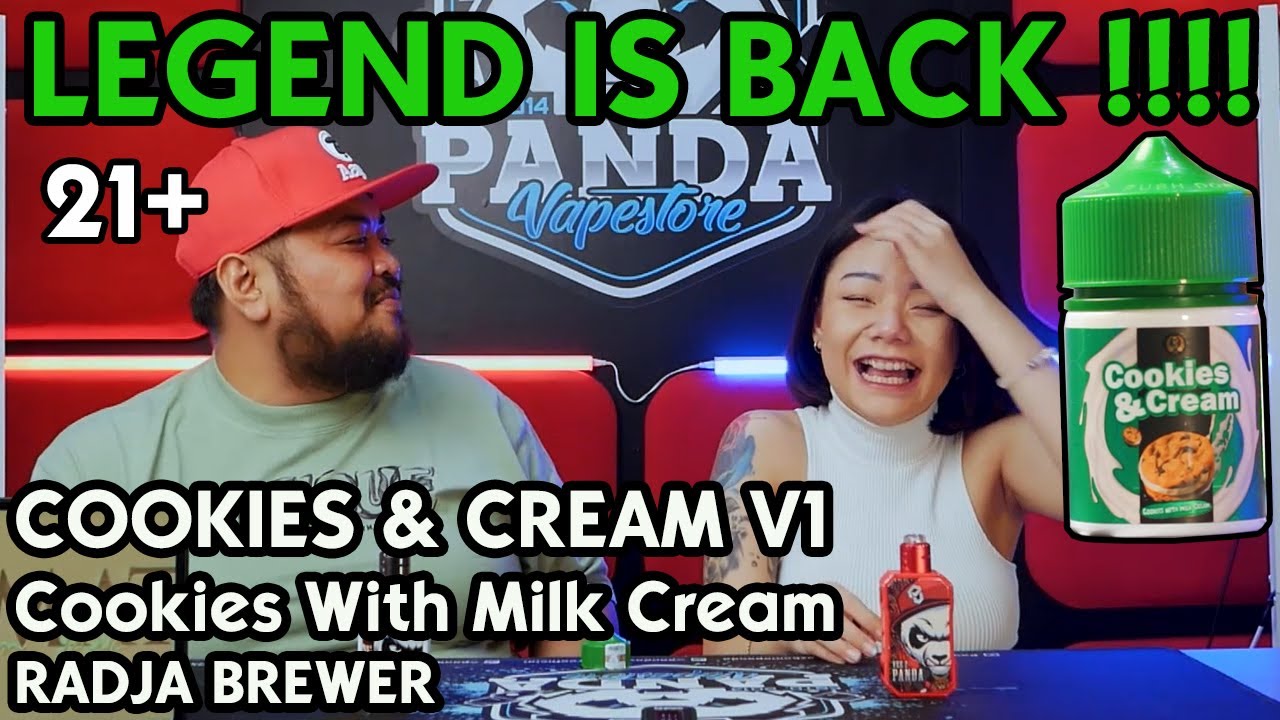 LEGEND IS BACK | COOKIES & CREAM V1 by RADJA BREWER