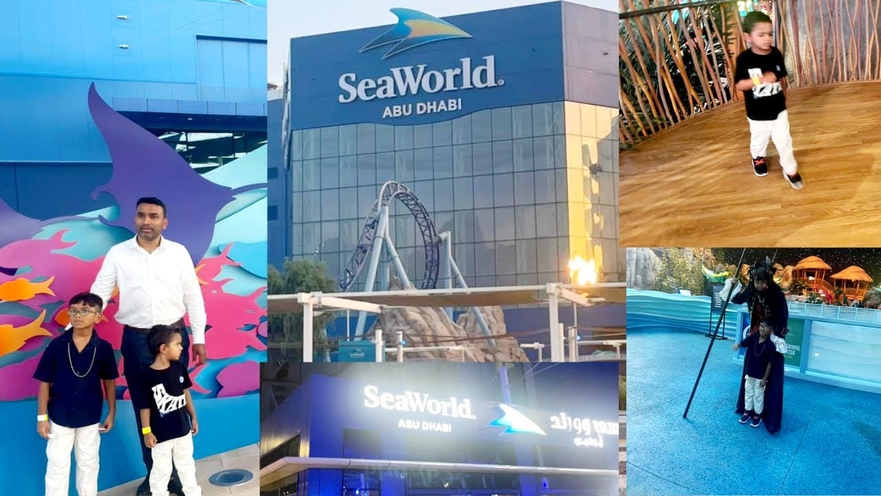 SeaWorld Abu Dhabi l World’s Largest Aquarium l Eissahnme
