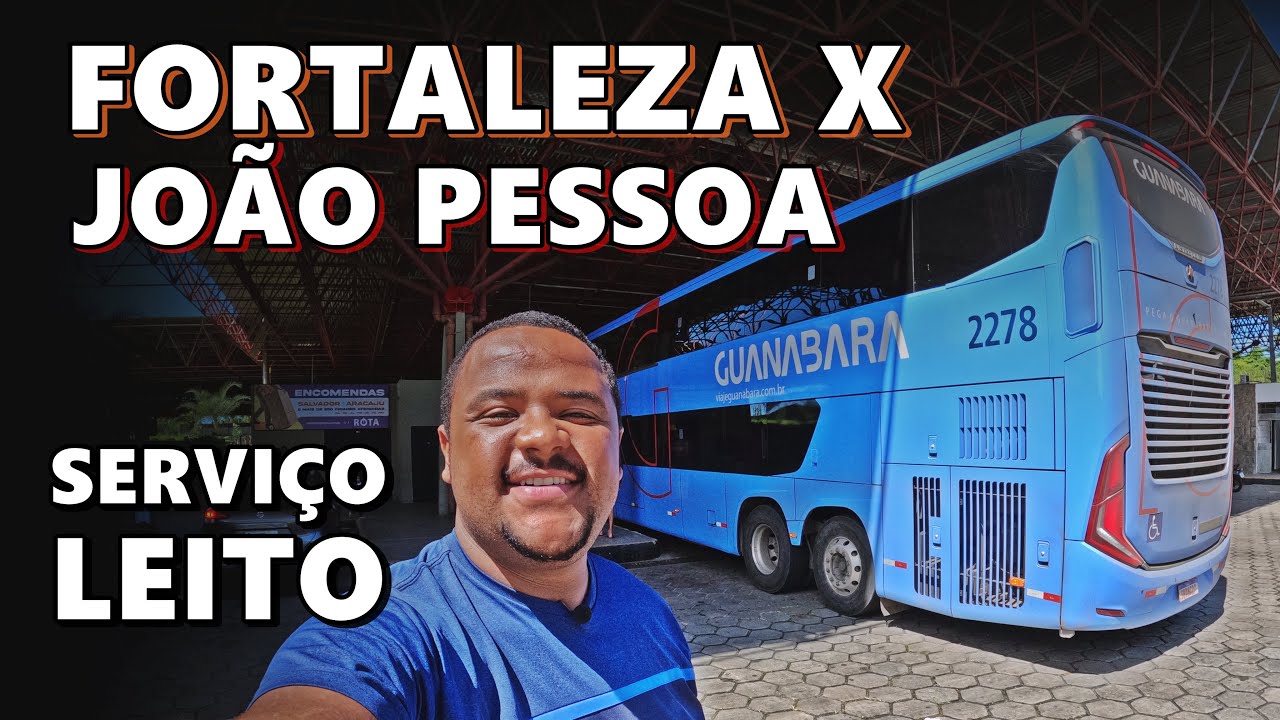 EVOLUIU? O LEITO G8 da GUANABARA! Viajando de FORTALEZA para JOÃO PESSOA