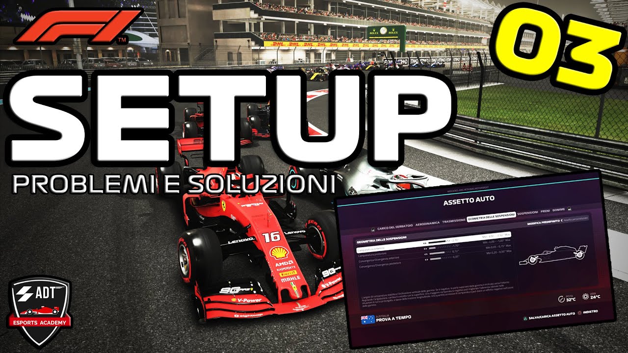 RISOLVERE I PROBLEMI DI SETUP SU F1 | ADT ASSETTO PERFETTO #03