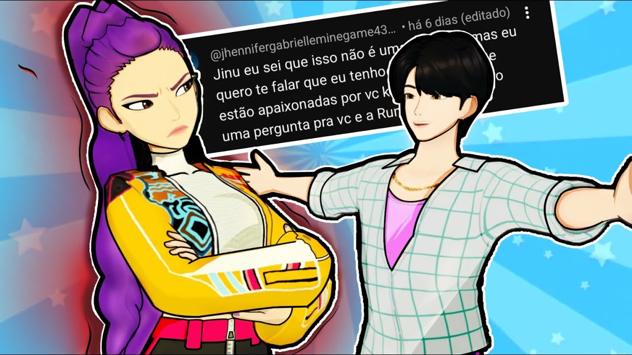 RUMI ficou com CIÚMES do JINU nesse PERGUNTAS E RESPOSTAS?!| KPOP DEMON HUNTERS VR