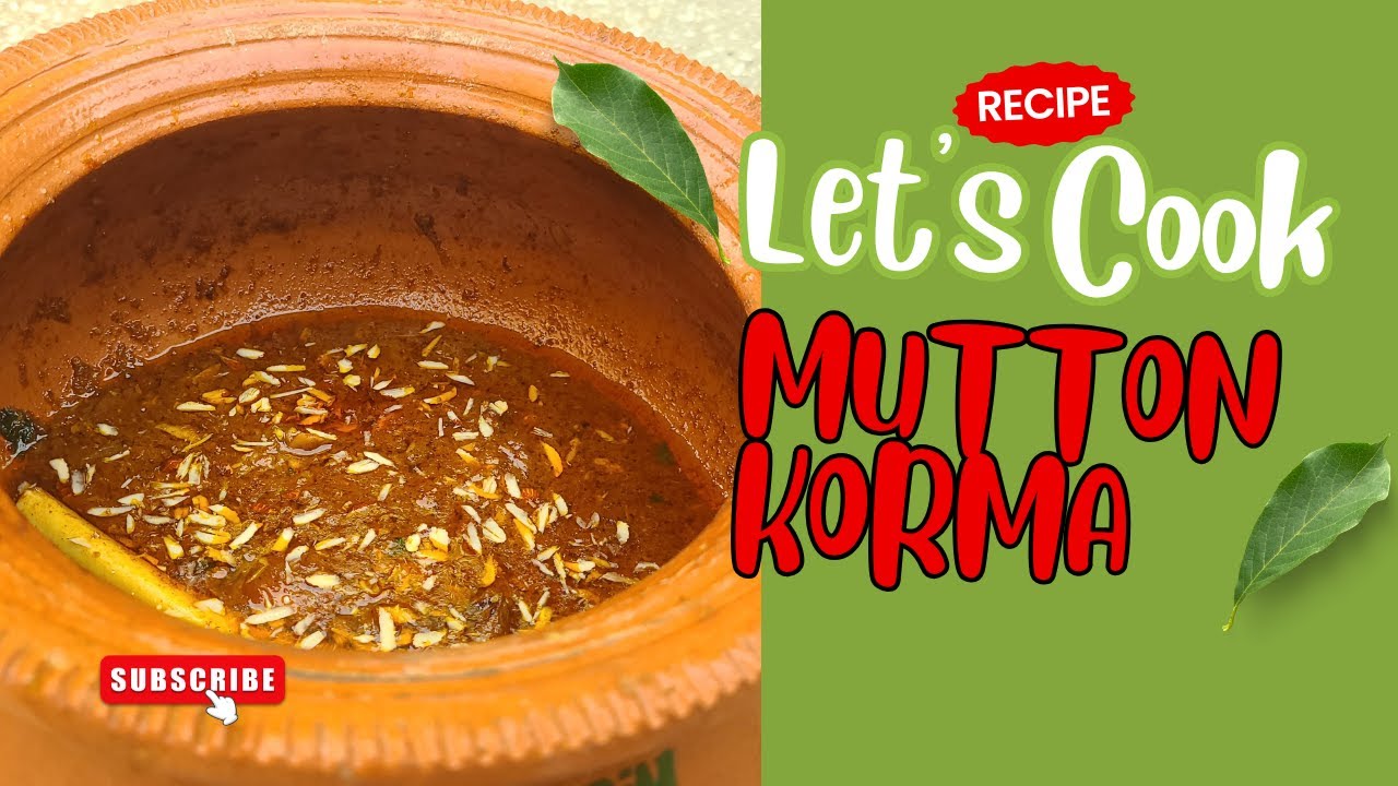 Mughlai Badami Qorma | Easy Mutton Curry With Aromatic Spices