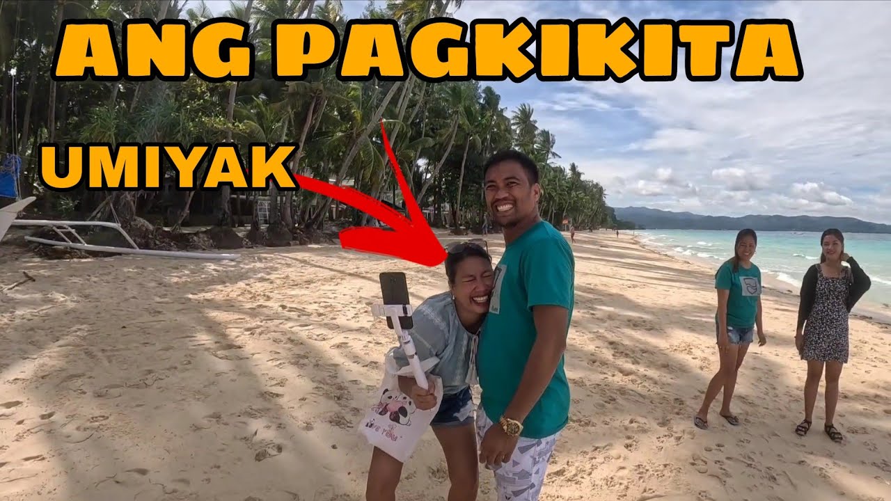NAPAIYAK SIYA NONG MAGKITA KAMI