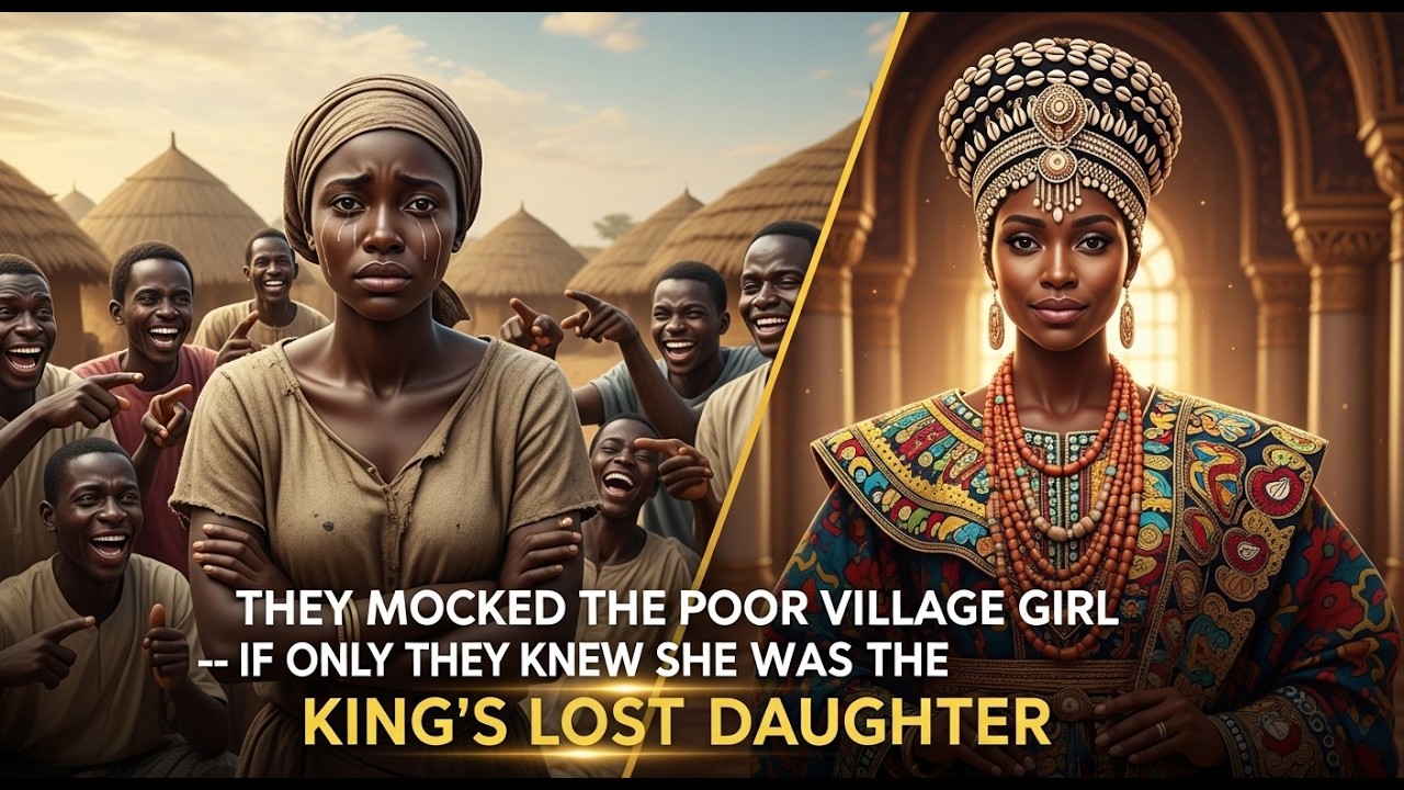 They Mocked the Poor Village Girl —If Only They Knew She Was the King's Lost Daughter | #africa