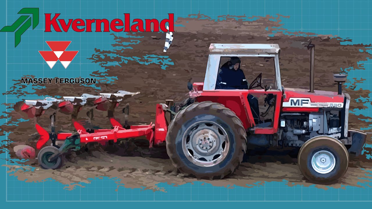 orka Kverneland Model E Reversible 3 oraz MF 590 2WD dzień 1