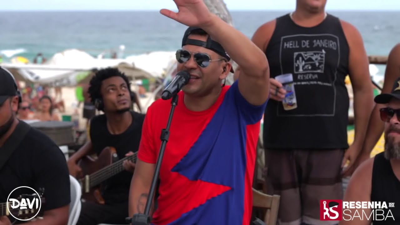 Davi do Samba Ao Vivo Pagode Praia do Recreio RJ #RS