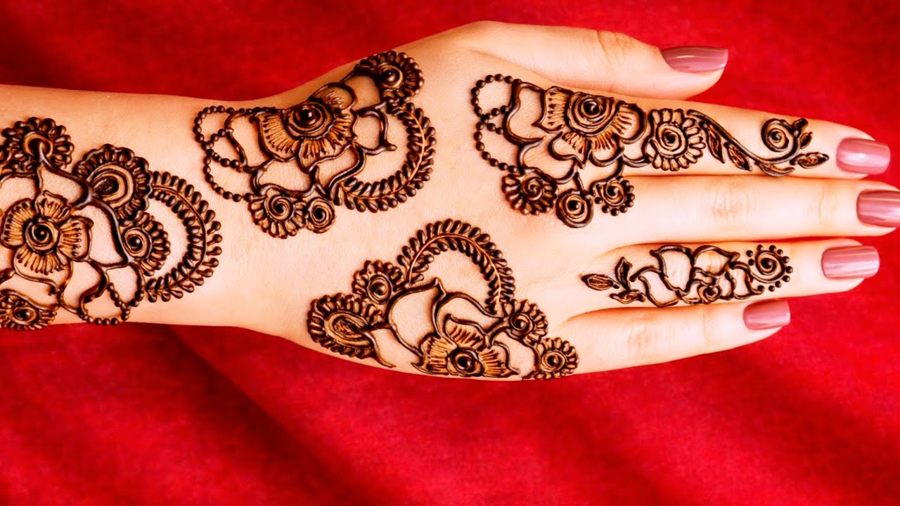 pahalartscorner is live mehendi tutorial | new trending mehendi design | 