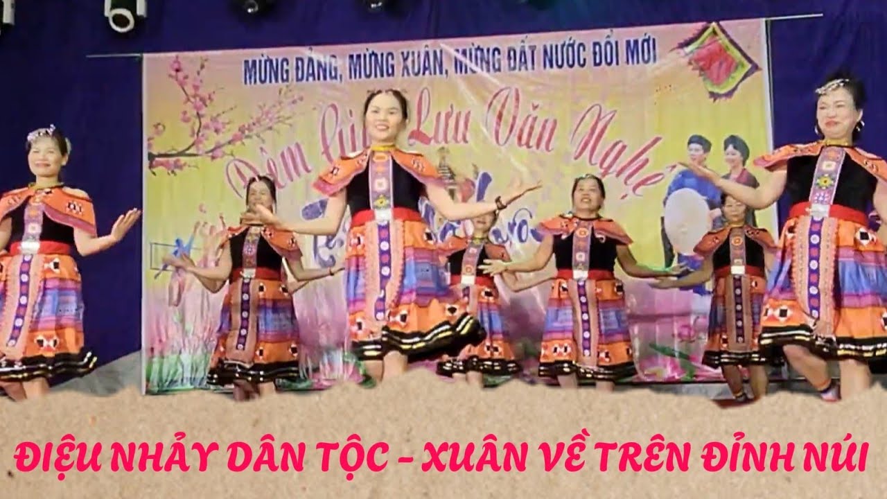 cực hay CLB Shuffle dance HOA NẮNG Với bài XUÂN VỀ TRÊN ĐỈNH NÚI 