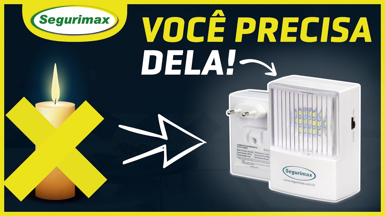 Luz de Emergencia Segurimax 50 l&uacute;menes &ndash; Compacta y segura 💡