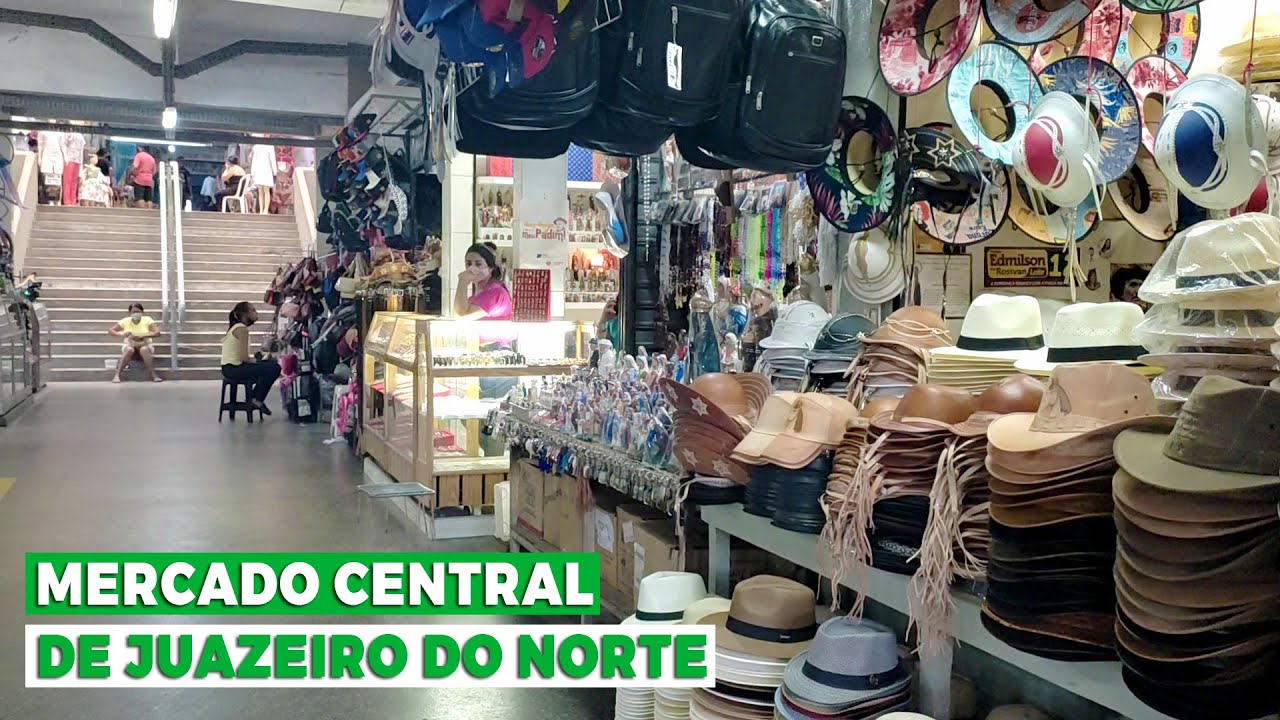 Tour no Mercado Central de Juazeiro do Norte - Vende de tudo neste Mercado