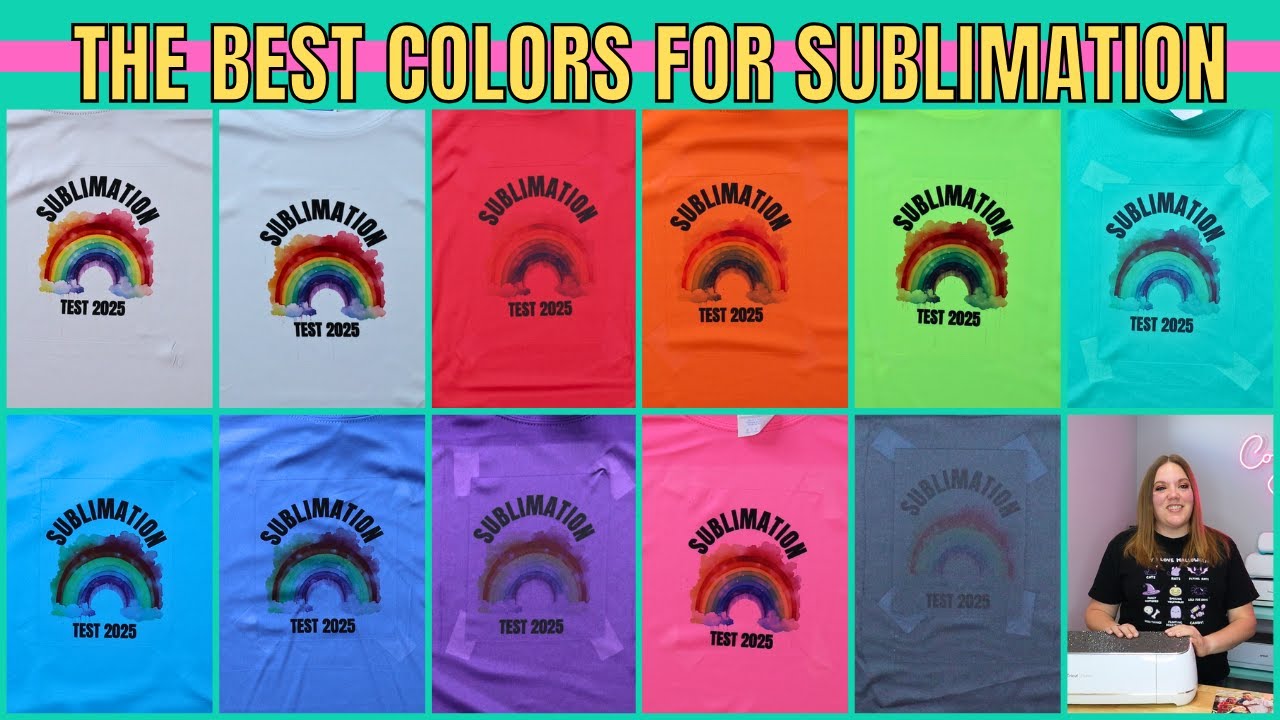 The best color shirts for Sublimation - what works best?