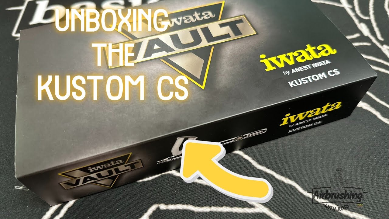 Unboxing the new Iwata Vault Kustom CS!