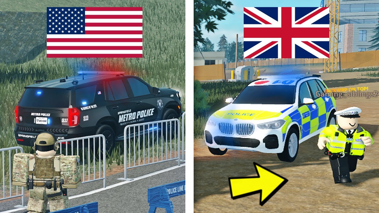 US vs UK Roleplay Servers in ERLC