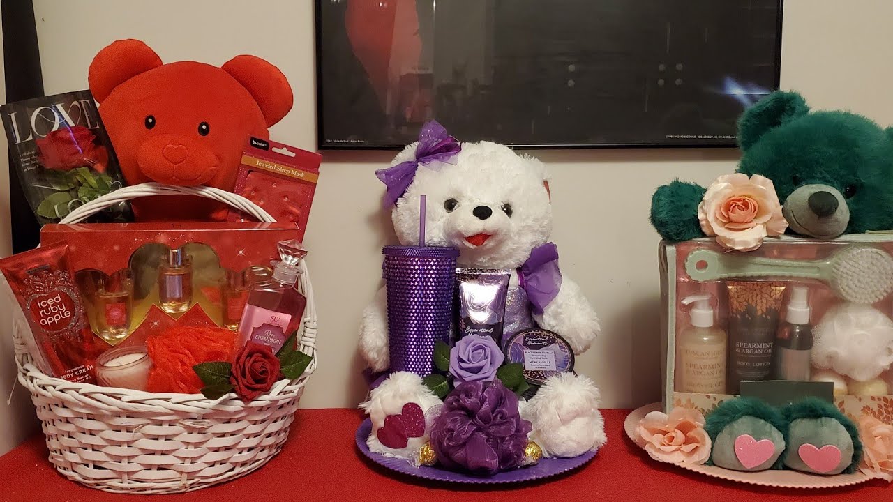 Making Valentine's Gifts Using Different Size Teddy Bears 🧸