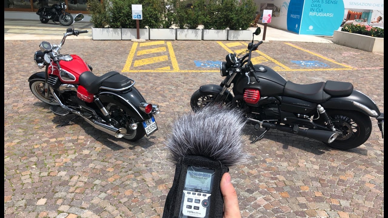Moto Guzzi Audace vs. Eldorado: Sound test