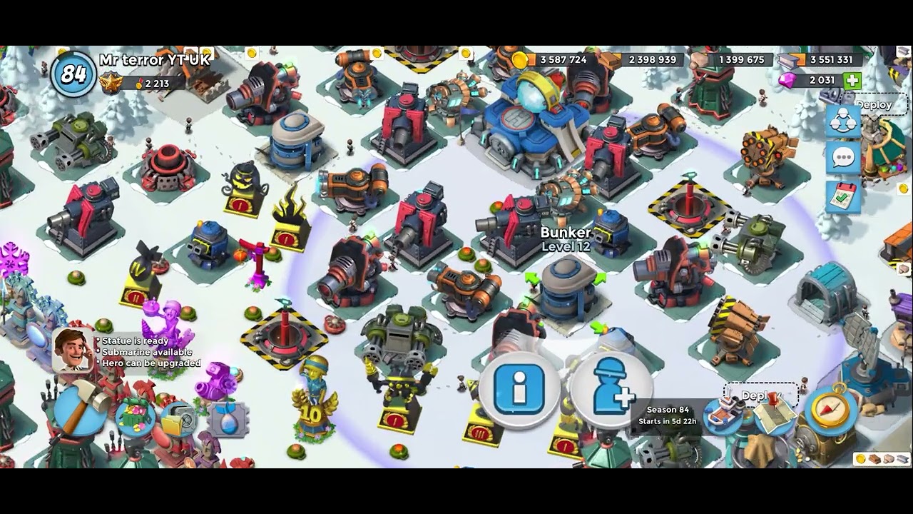 Mech and laser attacks 