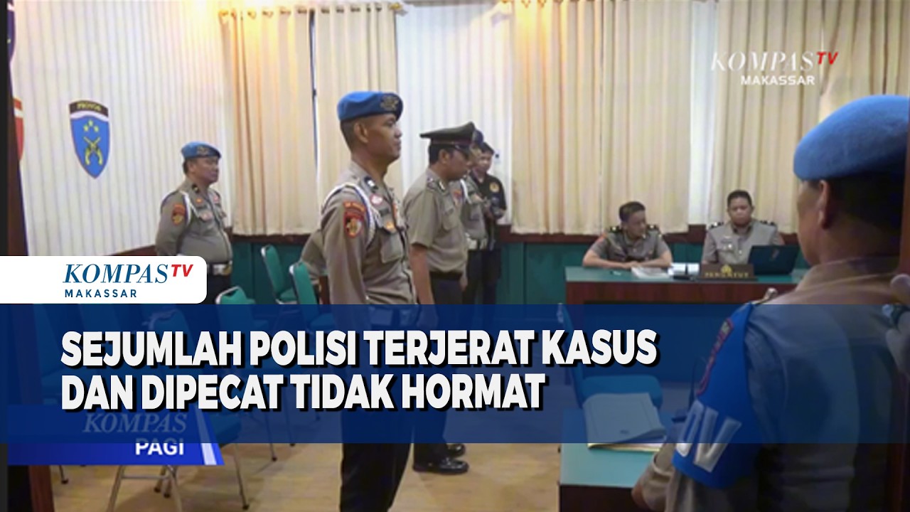 Sejumlah Polisi Terjerat Kasus Dan Dipecat Tidak Hormat