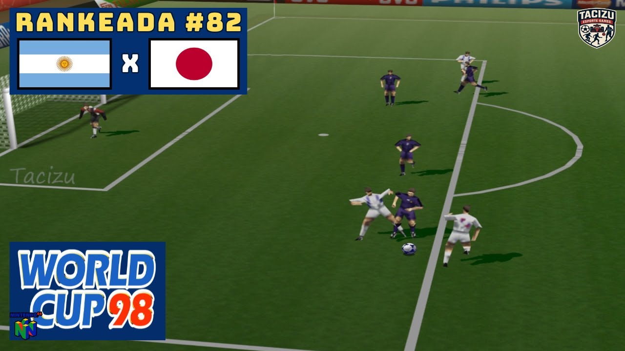 ARGENTINA x JAPÃO | World Cup 98 | RANKEADA #82