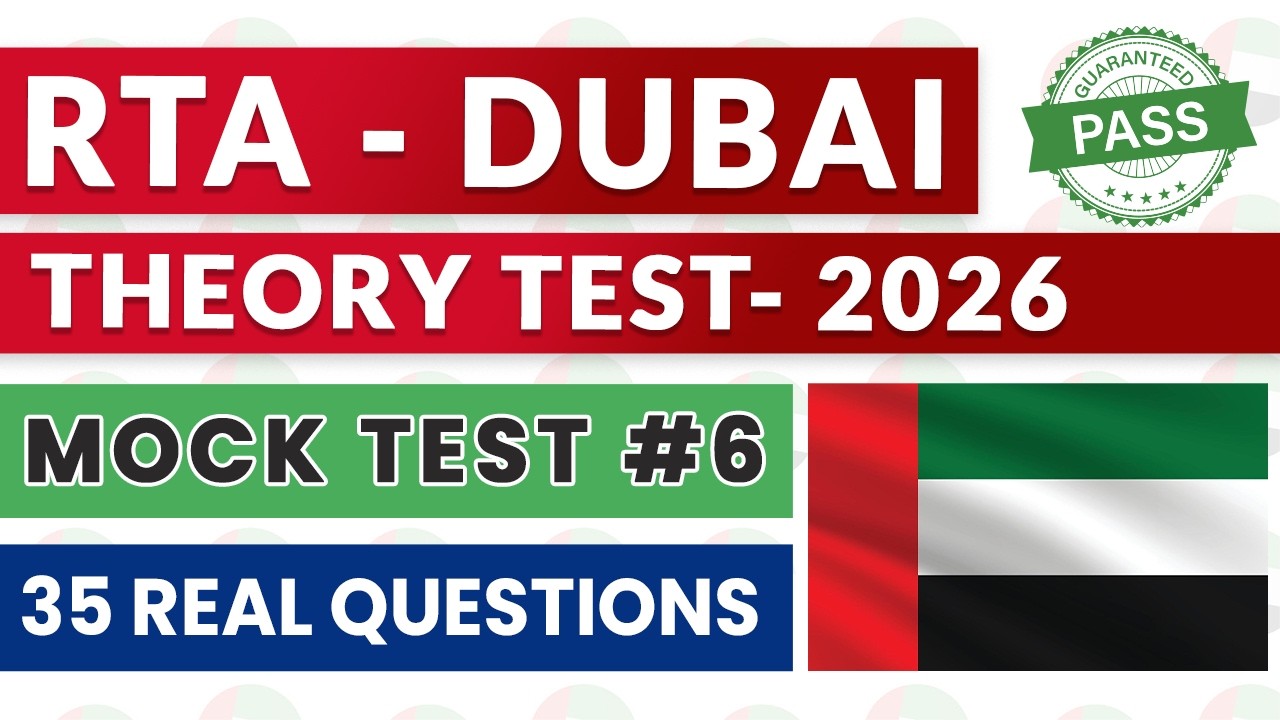 Как избежать провала на теоретическом экзамене по вождению в RTA Dubai #drivingtestuae