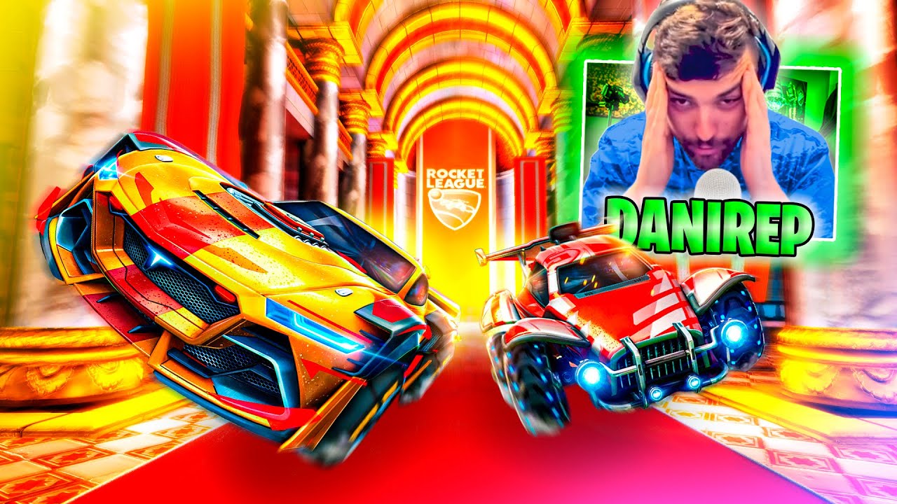 JUEGO CON UN GRAND CHAMPION DE COMPAÑERO Y GANAMOS TODO - Rocket League