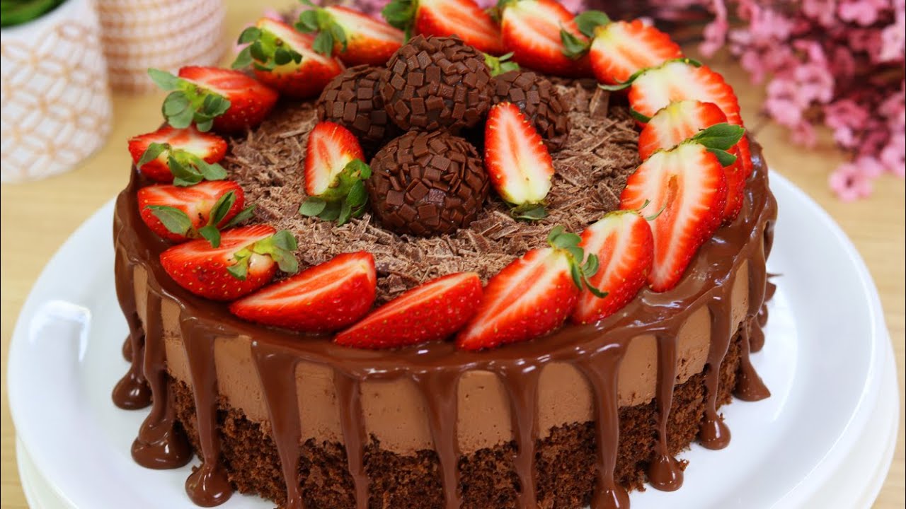 IRRESÍSTIVEL | BOLO MOUSSE Com muito CHOCOLATE | Textura Leve e Sabor Incrível - Dika da Naka