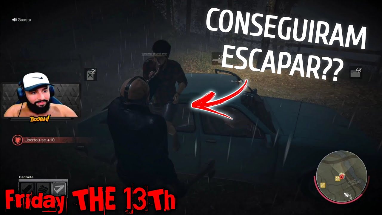 FRIDAY THE 13Th COM A GALERA DO JAGA | Eles Conseguiram escapar? - Part2
