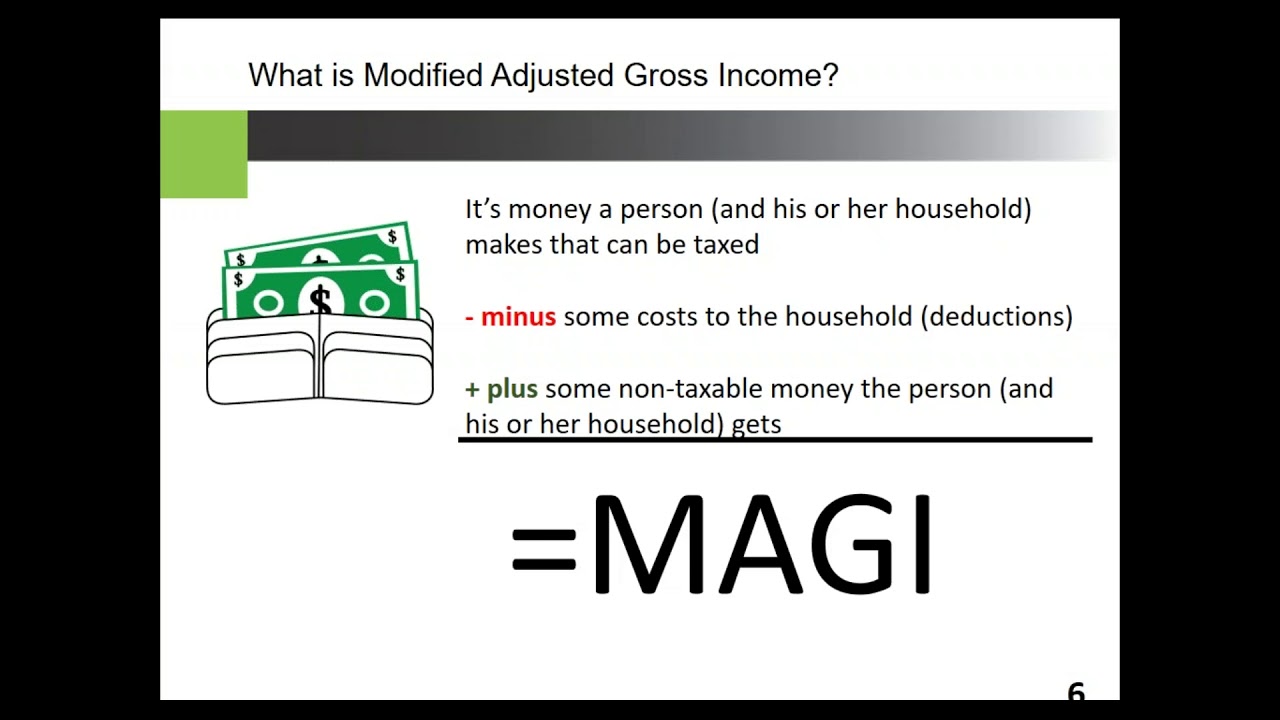 Modified Adjusted Gross Income Webinar