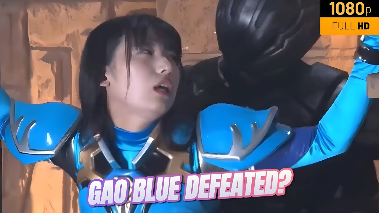 [Super Sentai highlight] Gao Blue’s Unyielding Battle | TuVi TV #supersentaiseries #powerrangers
