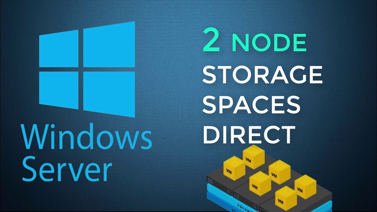 WINDOWS SERVER : 2 Node Storage Spaces Direct