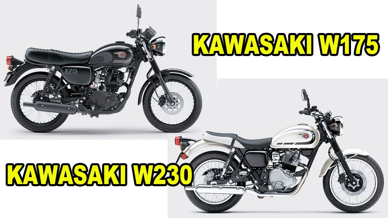 Komparasi Motor Kawasaki W230 VS W175