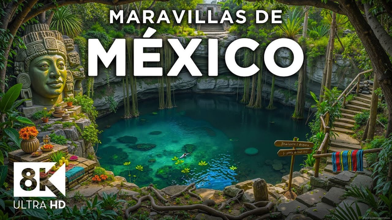 Маравилляс-де-Мехико - ¿Has Visto México Así? - Гиа-де-Виахе 4K