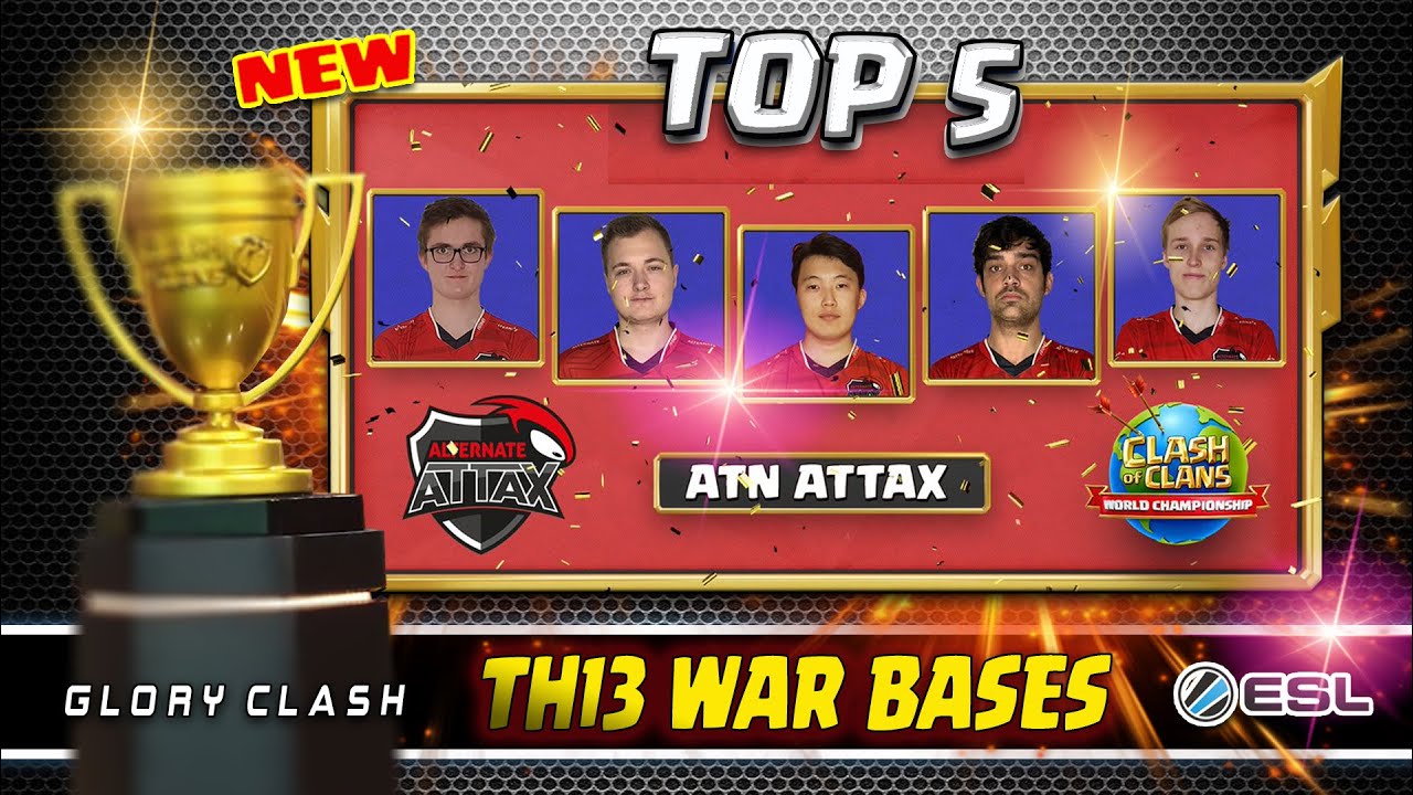 *PRO*TOP5 ATN.aTTaX Best Th13 War Base /World Championship Grand Final/Anti 3Star/Clash of clans#671