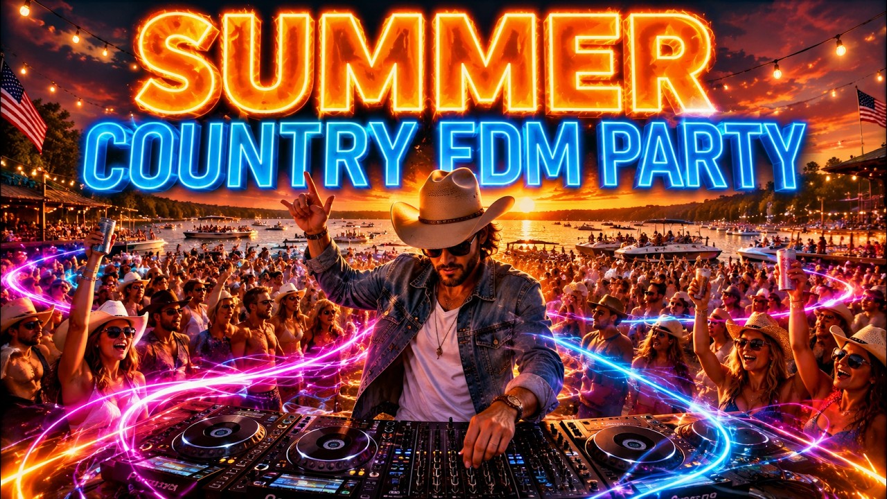 Summer Country EDM Party Mix 🤠🔥 | 1 Hour Rodeo Beats Experience