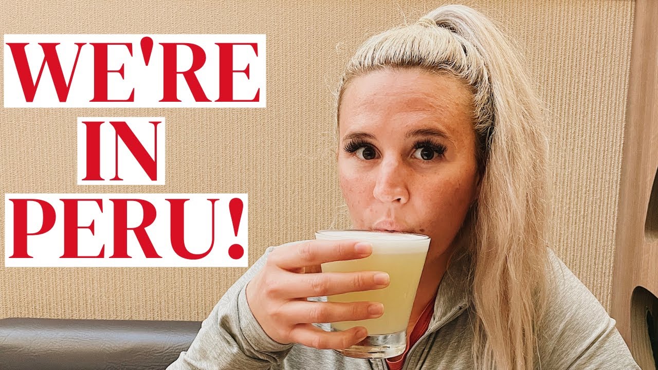 DRINKING RAW EGG WHITES! (Pisco Sour & Ceviche) | Lima, Peru