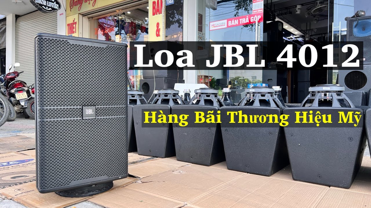 Chất Lượng USA Loa Bãi JBL KP4012, Hàng Bãi Đời Cao - Đẹp Như Mới. LH: 0969.019.268