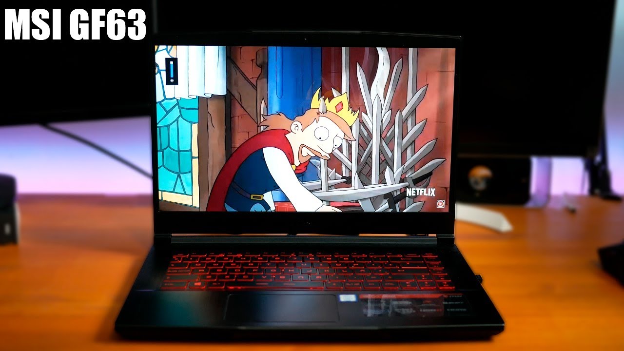 MSI GF63 -  Portátil gaming muy fino - Unboxing & Review