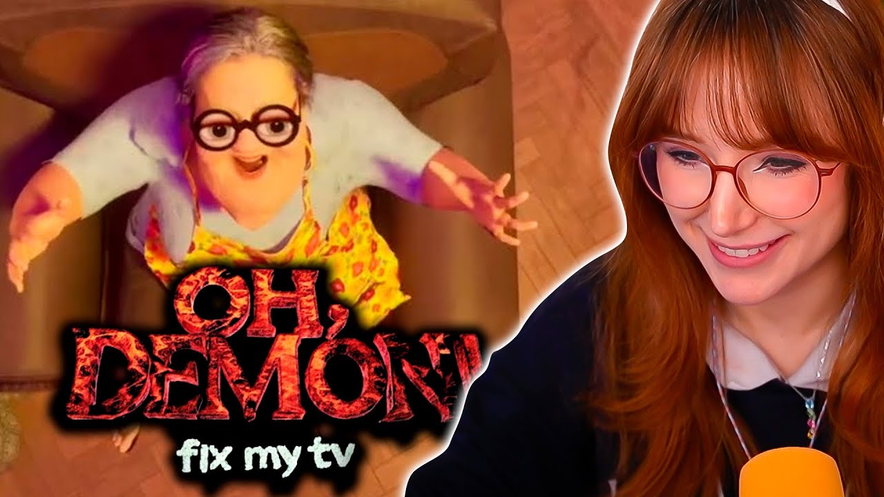 PATTY MEZA JUEGA OH DEMON FIX MY TV!! 🤣🤣